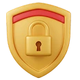 Locked shield icon